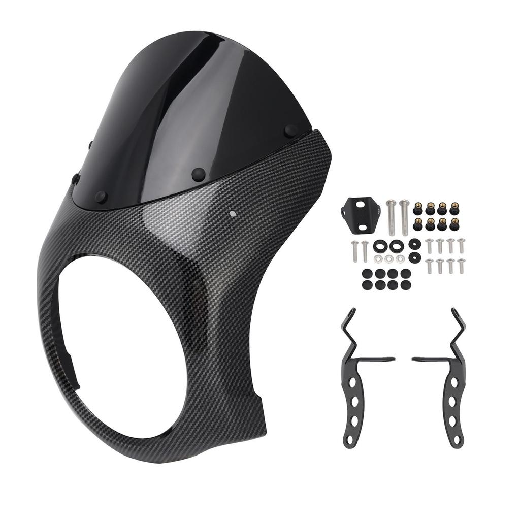 Headlight Windscreen Fairing Windshield Fit for Kawasaki Eliminator 500 2024-2025