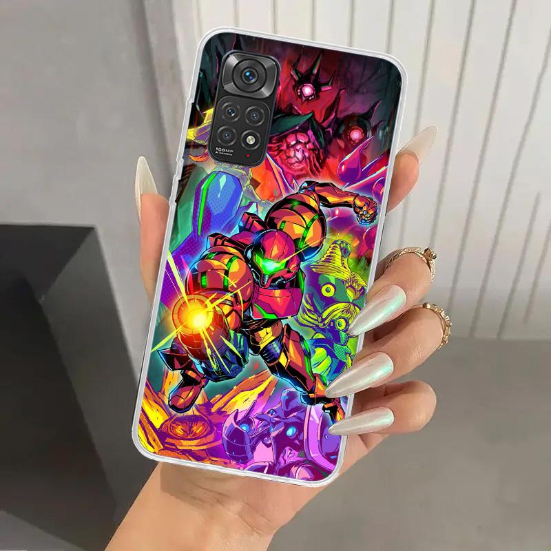 Game M-Metroids Phone Case for Xiaomi Redmi Note 15 14 14S 13 12S 12 Pro 11S 11 Plus 11T 11E 10S Soft Funda Print Shell Redmi No