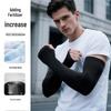 Unisex UV Protection Ice Silk Sleeves: Breathable, Loose-Fit Cycling & Outdoor Driving Arm Guards