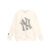 New MLB New York Yankees Sweatshirts Unisex White 3AMTU0131-50CRS