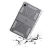 For Samsung Galaxy Tab A11 Clear Case Kickstand Shockproof TPU + PC Tablet Cover with Pen Slot