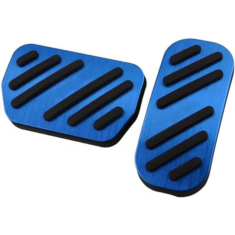 Fit for Toyota Hilux Revo 2015-2021 LHD RHD,Car Pedal Cover, Stainless Steel at 2Pcs Car Fuel Gas Pedal Pads Dead Foot Rest Pedal Cover Blue at Pedal