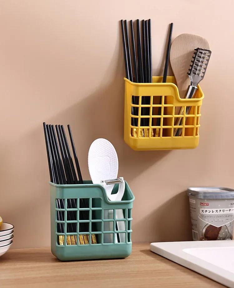Kitchen Cutlery Storage Holder Multifunctional Kitchen Drawer Organizers Drying Rack Basket for Living Room Kitchen Dropshipping