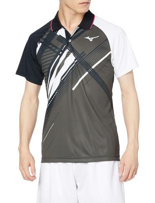 Tennis Game Japan Size XS To Japanese Size Shirt, 62JA0502, Khaki, (equivalent XS)