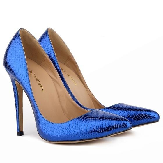 Fashion Women 11cm High Heels Wedding Pumps Shoes Sexy Party Wedding Party Bling Women Shoes
