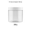 PET Transparent Wide-Mouth Cream Jar for Masks