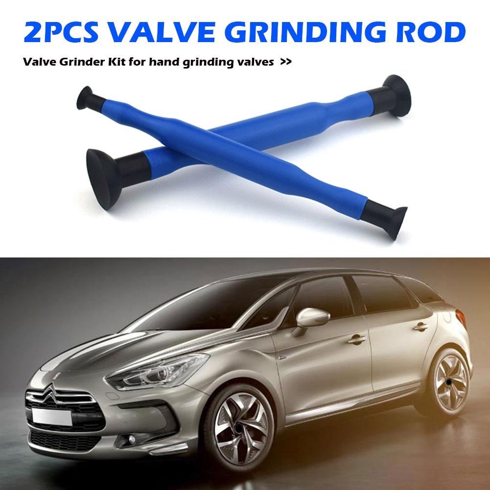 Manual Car Valve Lapping Grinding Sticks Valve Lapping Sticks with Suction Cups Kit Portable Valve Lapper Tool for Auto Vehicles