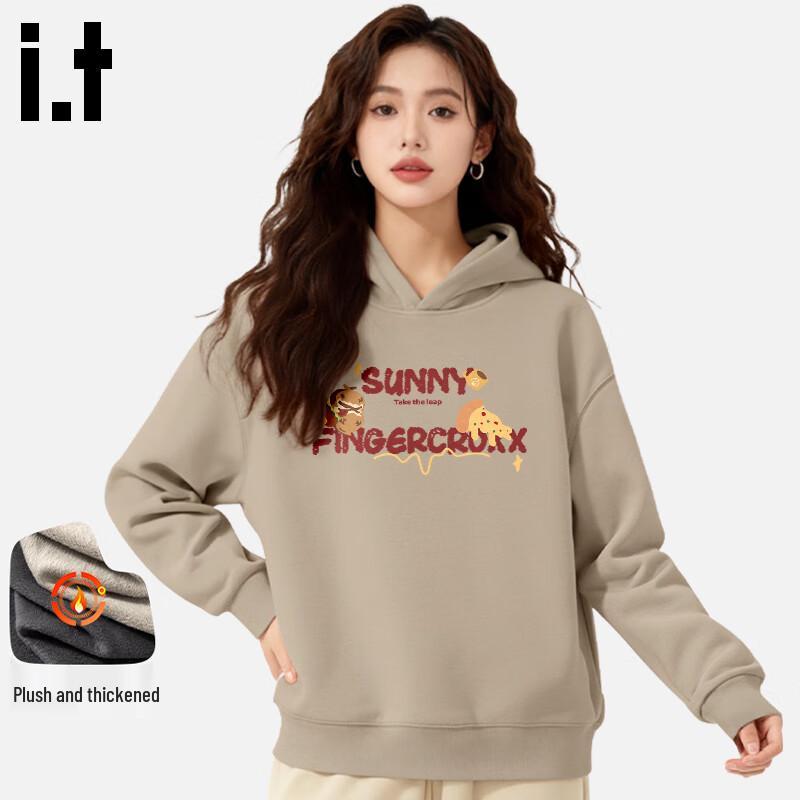 Fingercroxx Unisex Schweres Fleece Kapuzensweatshirt