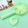 Portable, Rechargeable Handheld Fan: Quiet, Foldable, Strong Wind - Perfect for Students, Dorm Rooms, and Beds