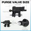 Vapor Canister Purge Valve - Compatible With Buick Enclave LaCrosse Cadillac ATS CTS SRX XTS Chevy Caprice Equinox Impala GMC Acadia Canyon Terrain -