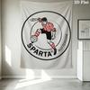 Sparta Rotterdam Wall Tapestry Aesthetic Wall Hanging Printed Fabric Blanket Decorative Tapestries For Bedroom Living Room Home Decor