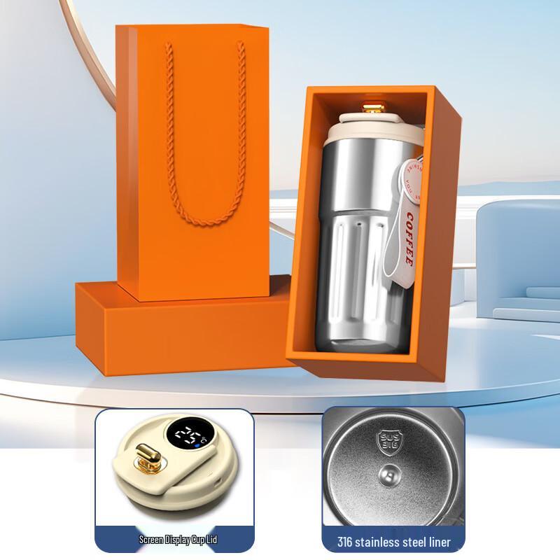 Jilifa 304 Stainless Steel Portable Coffee Cup