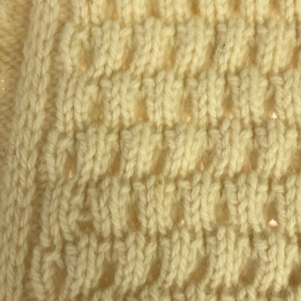 John Molloy 90s Old Long sleeve knit one piece beige Tunic Women Used