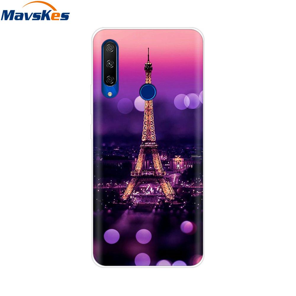 Painted Case For Alcatel 1S 2020 5028Y 5028D Case TPU Soft Silicone Cover Funda For Alcatel 1S 2020 Case Cover Etui Bumper Coque