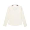 MALBON GOLF Women'S Layered Open Collar T-Shirt Ivory (Woman)
