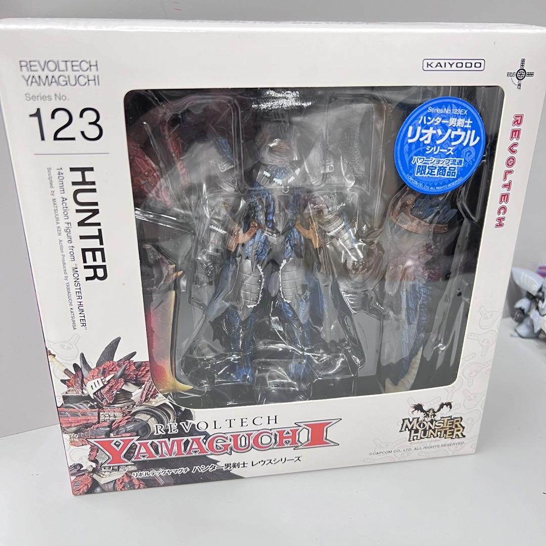 

[USED] Revoltech Monster Hunter Hunter Male Swordsman Rathalos Series Rio Soul