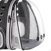 Backpack,Expandable Cat Backpack, Transparent Clear Lightweight Ventilation Pet Carrier for Small