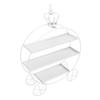 Dessert Cupcake Stand 3 Tier Cup Cake Holder Tiered Serving Tray for Cupcakes Donuts Fruits T Party Birthday Weeding