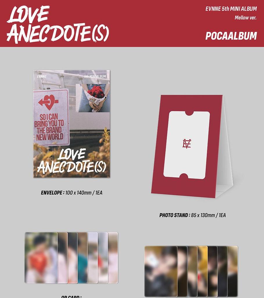 (POCA ver.) EVNNE [MILOSTNÁ ANECDOTA(S)] 5. MINI ALBUM