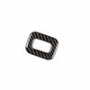 Real Carbon Fiber Tailgate Rear Door Button Cover Trim For Benz C-Class 2015-21