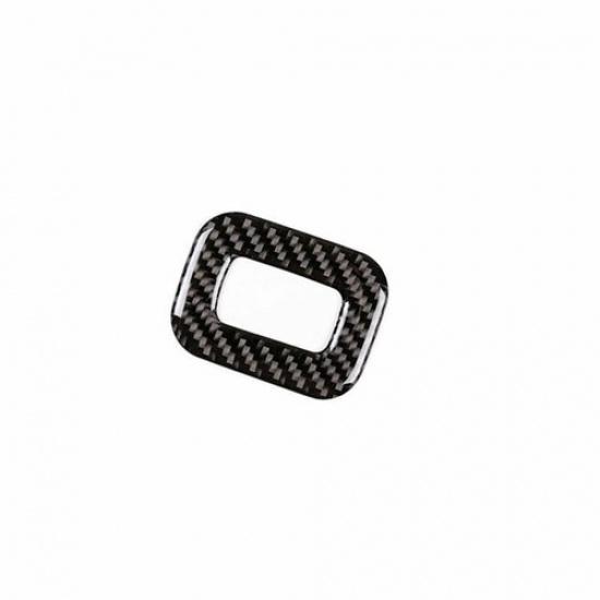 Real Carbon Fiber Tailgate Rear Door Button Cover Trim For Benz C-Class 2015-21