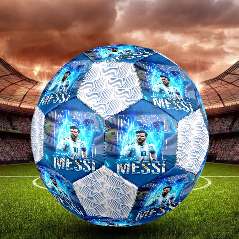 1pc World Cup football stars Football Soccer Ball Size 5 Indoor Soccer Ball Fashion Colorful Backyard Game -Great For Sports Fans Gift