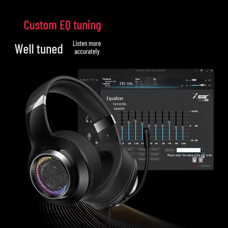 EDIFIER G4pro USB 7.1 Surround Sound Gaming Headset