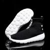 Socks Sneakers Men Knit Upper Breathable Sport Shoes Sock Boots Man Shoes High Top Running Shoes for Men