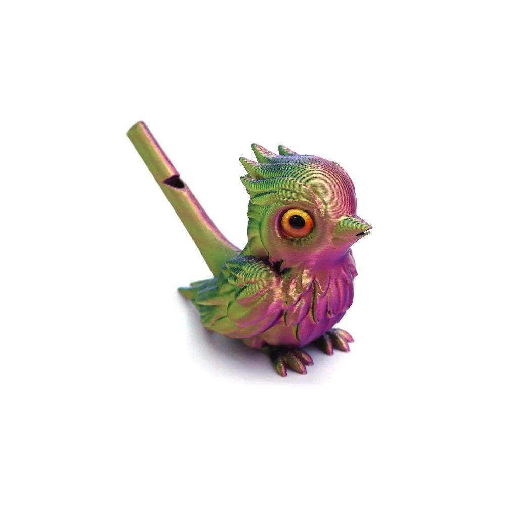 

3D Bird Whistle Toy Kids Water Injection Sound Changing Musical Instrument Simulation Bird Call Ornament Decoration Accessories 10x4.5x6CM