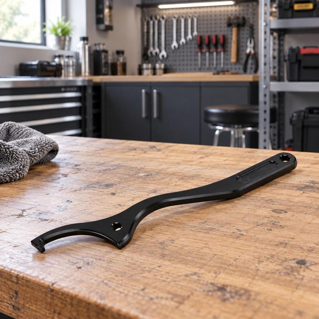 Trail Motorcycle Ride Control Wrench Aluminum Hook-Shaped