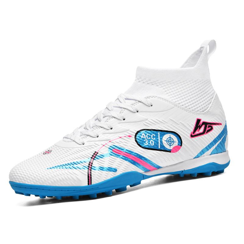 Xiyin Amazon's New High-top Breathable Football Shoes Professional Futsal Football Shoes Long Nails Broken Nails Spot 2025