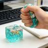 Taba Squishy Ocean Stress Balls Realistic Sea Salt Ice Cube Squeeze Toy Soft Slow Rise Ocean Sensory Toy for Adult Stress Relief