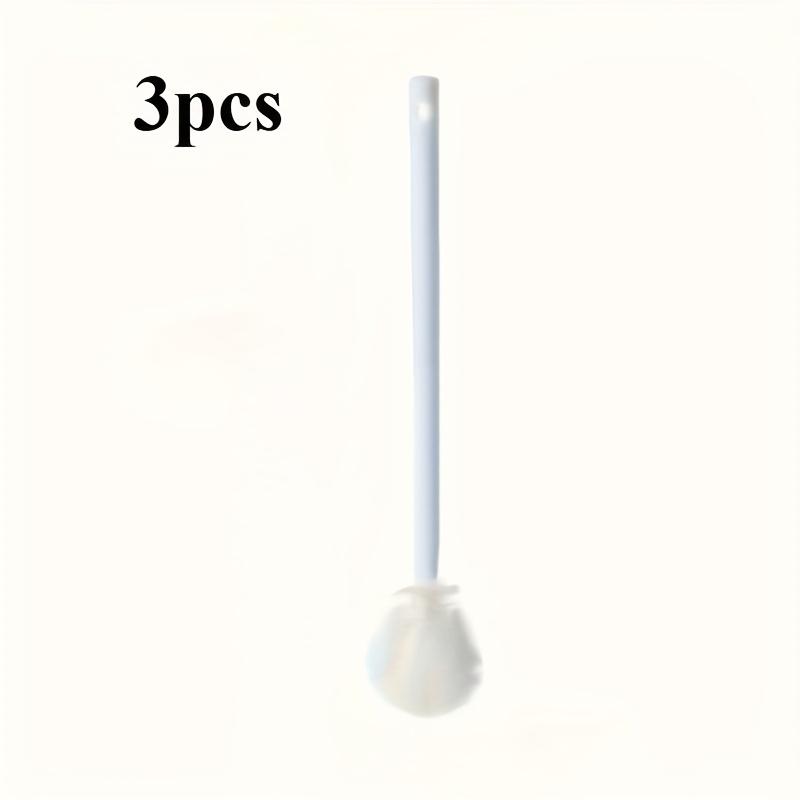 

Складная силиконовая щетка для чистки 360°, длинная ручка, конструкция без мертвых зон, многоразовая для бутылок и чашек, инструмент для уборки кухни и дома 3pcs белый