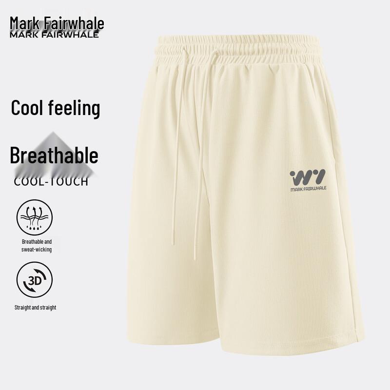 Mark Fairwhale Men s Waffle Ice Silk Casual Sports Shorts 3XL
