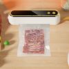 Portable Vacuum Sealer Machine, USB Food Bag Sealer with Cutter & Magnetic Bottom, Quick Seal Machine for Sous Vide Snacks