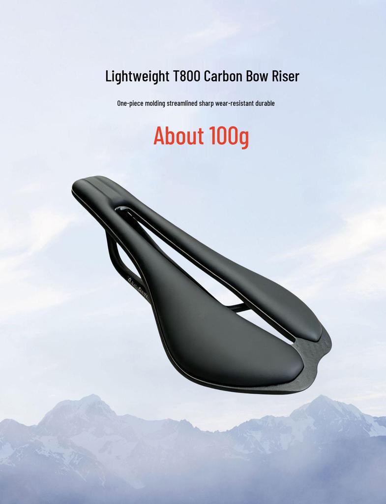 Xingbaik T800 Carbonfaser EVA Leicht Atmungsaktiv Rennradsattel