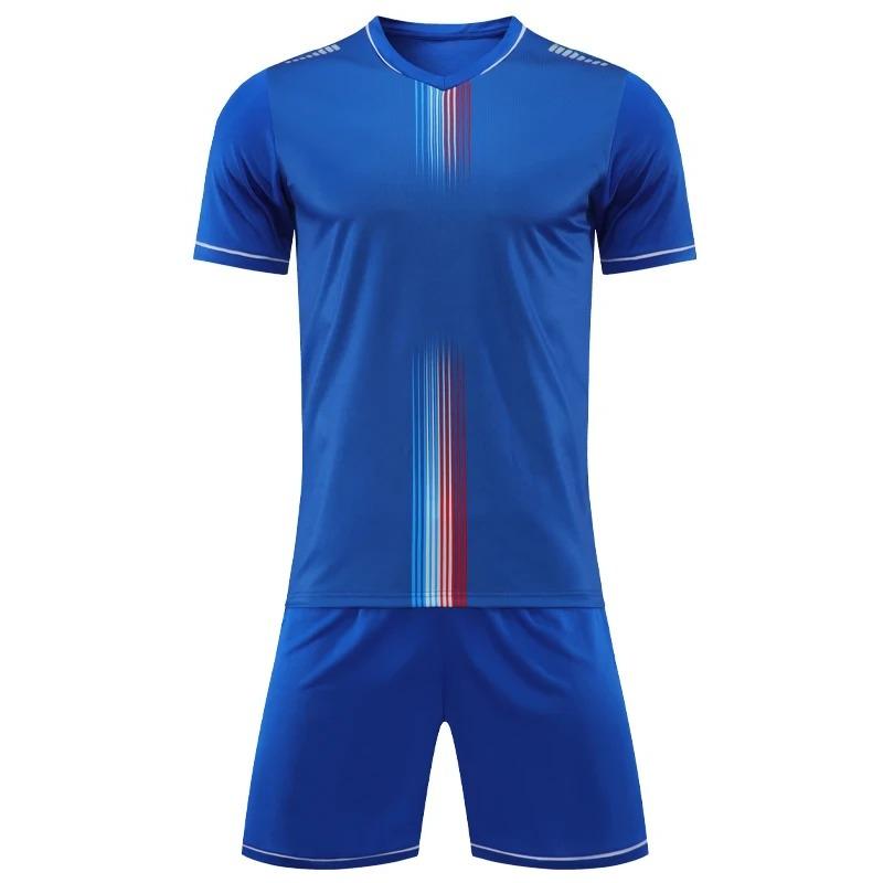 Soccer Uniform Set Football Team Jersey Shorts Training Suit Outdoor Sport Gym Summer Running Tracksuit jersey set Summer jersey