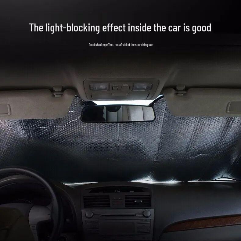 Universal Car Sunshade: Heat Insulation, Light-Blocking Front Windshield and Window Cover