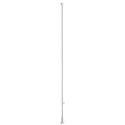 DRAW A LINE 003 Tension Rod C White (D-C-WH) - Vertical Mounting Height: 200-275cm, Weight Capacity: 10kg