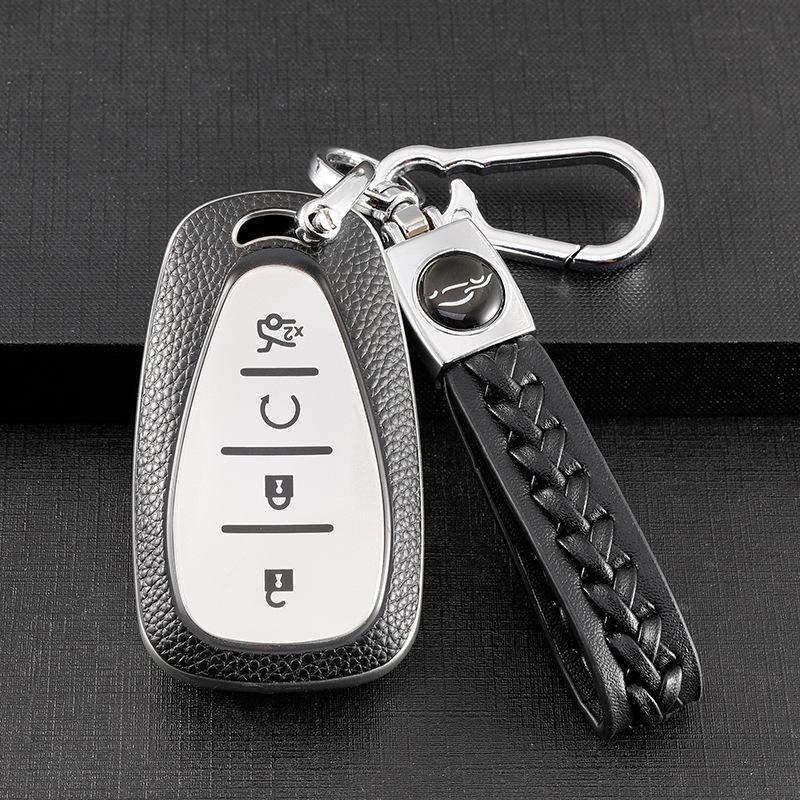 4 5 Buttons Soft TPU Car Key Case Cover Fob For Chevrolet Chevy Malibu Camaro Cruze Traverse Sonic Volt Bolt Equinox 2017-2019