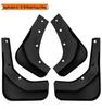 Car Tire Mud Flaps Leather for Ford Kuga/Escape 2013-2019