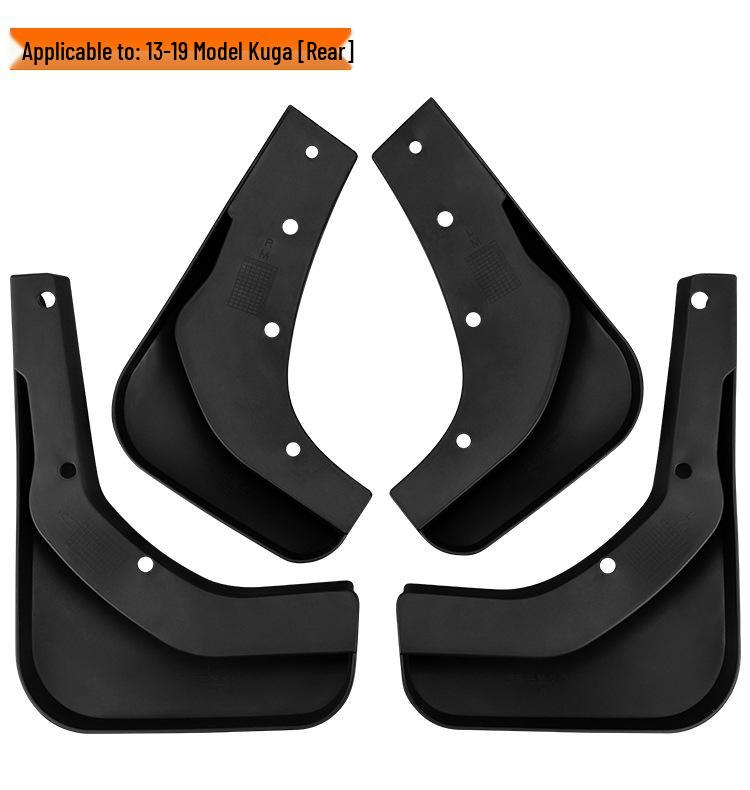 Car Tire Mud Flaps Leather for Ford Kuga/Escape 2013-2019
