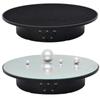 90/180 Degree Electric Rotating Display Stand Shop Display Turntable Mirror Spinning Base for Photography Products Shows