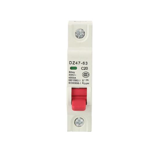 DZ47-63/1P 10/16/20/32/40/63A Mini Circuit Breaker Household Leakage Protector