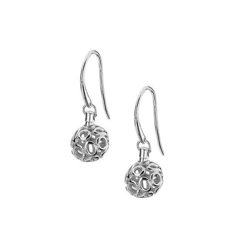 

[Lily & Lotti] Ball Drop Silver Earrings