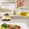 Glass Oil Sprayer & Pourer - 2-in-1 Non-stick Kitchen Oil Bottle