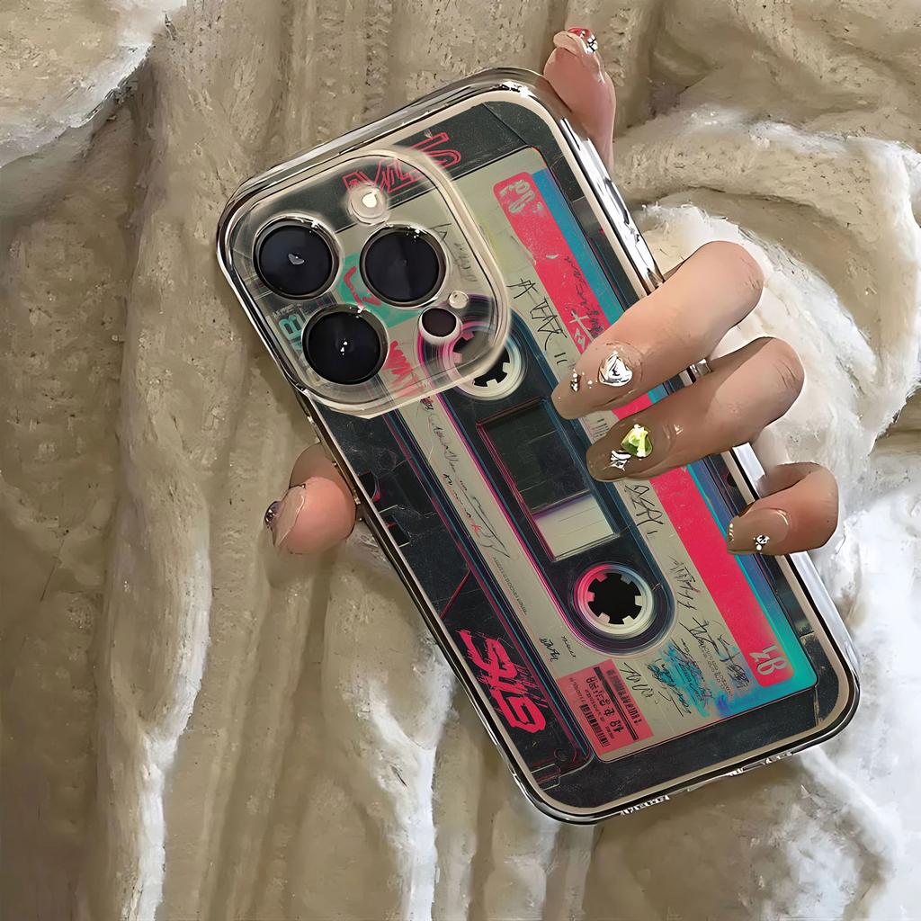 Unique Cassette Tape Creative Phone Case for Xiaomi Mi 15T 11 11T Poco F7 F5 X7 X6 X5 M7 M4 X4 M3 Pro NFC Lite GT Pro 4G 5G TPU