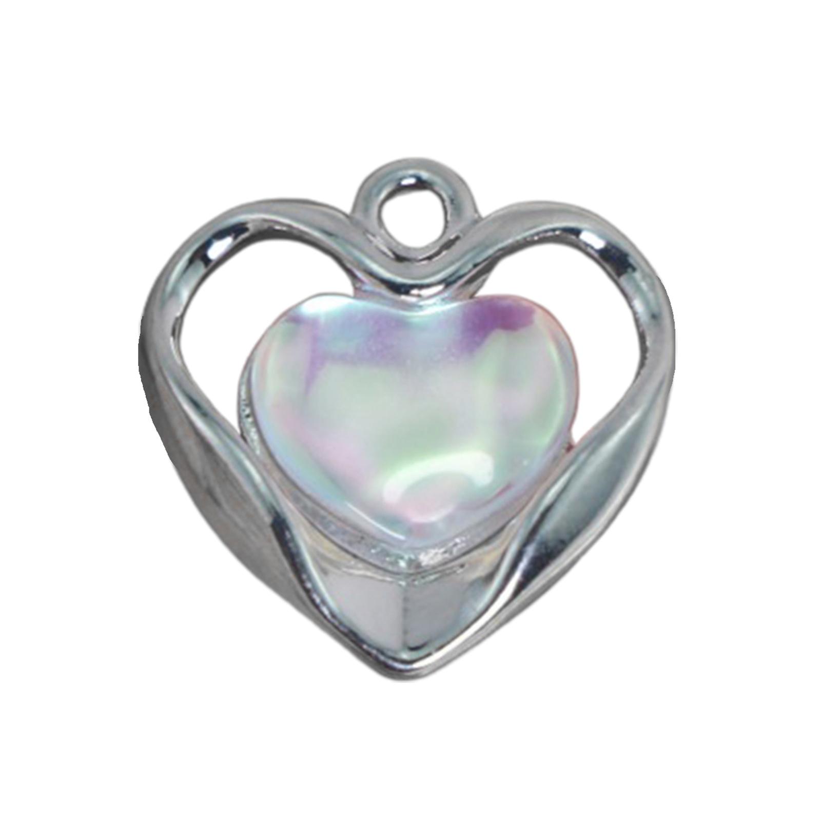 

Мода Кристалл Сердце Подвеска Свободные Бусины Любовь Сердце Шарм для DIY Ювелирных Изделий Ожерелье Серьги Изготовление Материалов Аксессуары 2