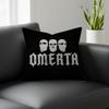 Brand Omerta Cushion Cover Natural Linen Pillowcase Set AllinOne Decor for Sofa Bedroom  Chair