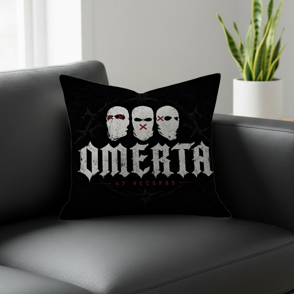 Brand Omerta Cushion Cover Natural Linen Pillowcase Set AllinOne Decor for Sofa Bedroom  Chair